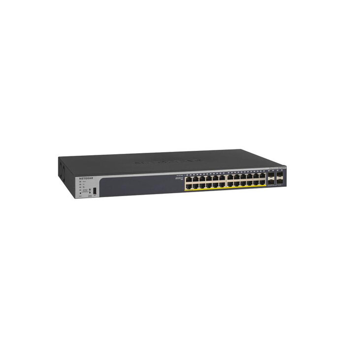 Netgear Netgear GS728TPP 24-Poorts PoE+ Smart Switch (380W, 4x SFP)