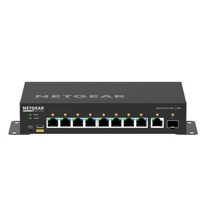 Netgear Netgear M4250-9G1F-PoE+ Managed Switch (GSM4210PD)