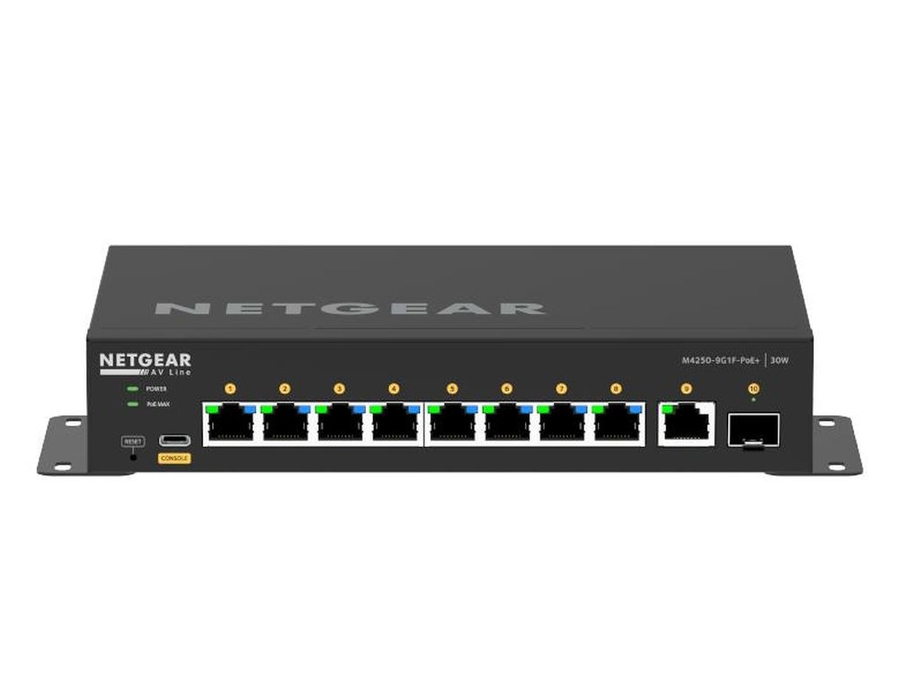 Netgear Netgear M4250-9G1F-PoE+ Managed Switch (GSM4210PD)