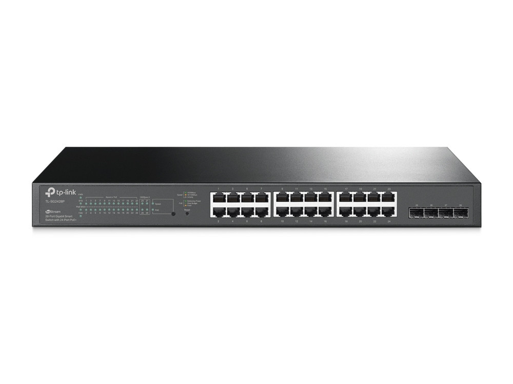 Omada TP-Link Omada TL-SG2428P JetStream 28-Poorts PoE+ Switch (250W)