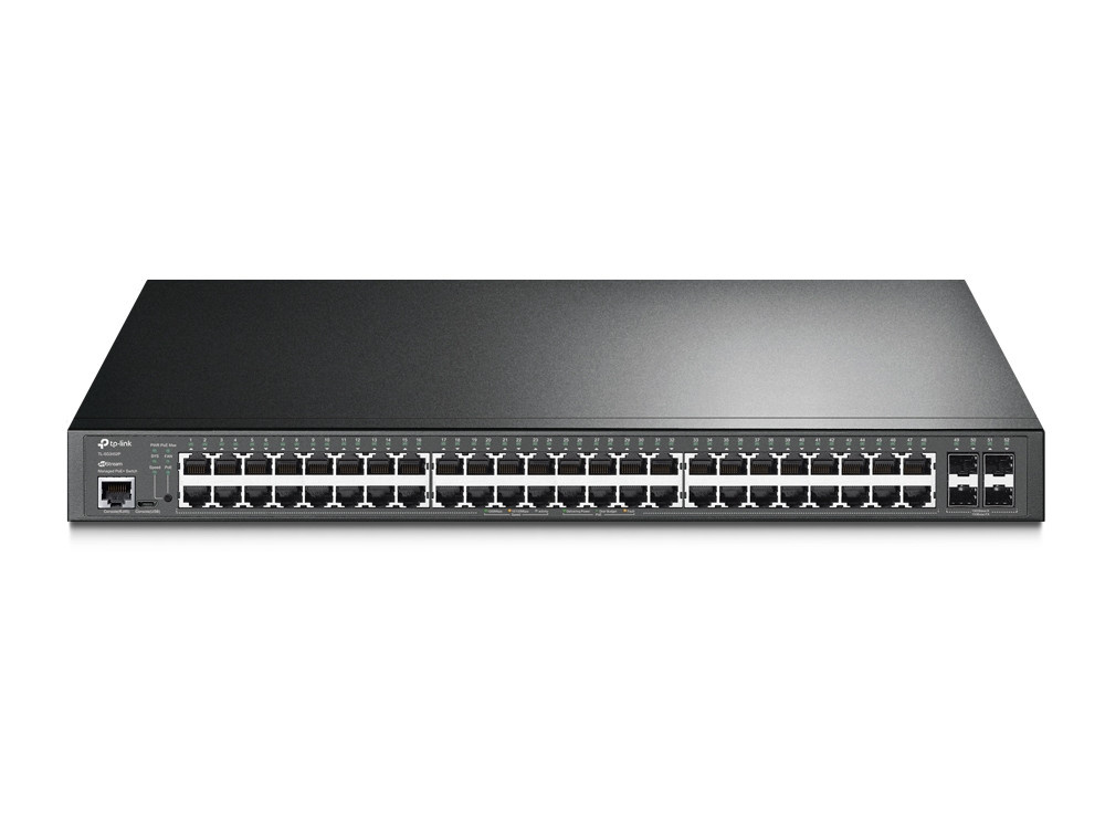 Omada TP-Link Omada SG3452P 52-Port Gigabit L2+ Switch (48x PoE+, 384W, 4x SFP)
