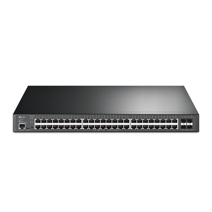 Omada TP-Link JetStream SG3452XP 52-Poorts Gigabit L2+ Switch met 48x PoE+ & 4x 10G SFP+