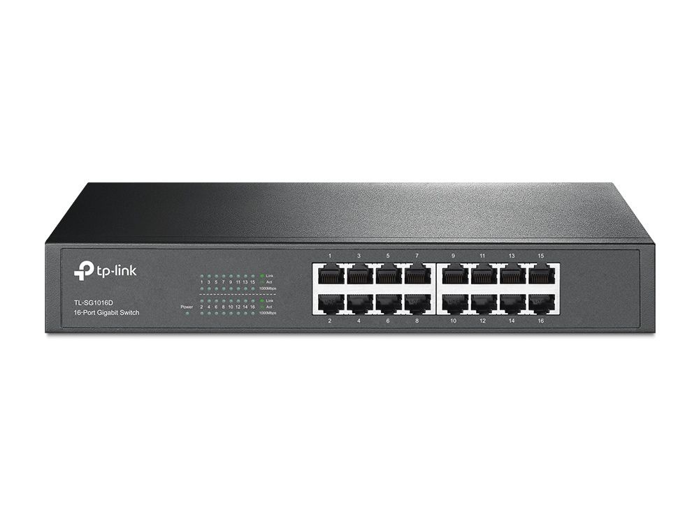 TP Link TP-Link TL-SG1016DE 16-Poorts Gigabit Easy Smart Switch
