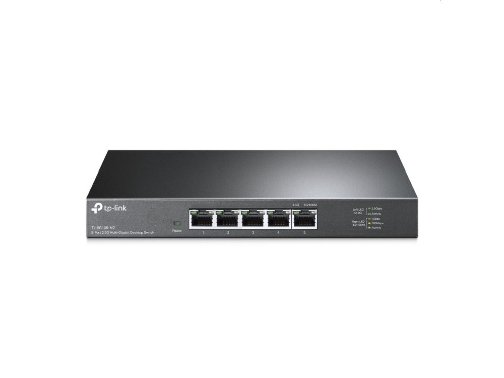 TP Link TP-Link TL-SG105-M2 5-Port 2.5G Multi-Gigabit Desktop Switch