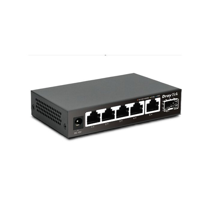 Draytek DrayTek VigorSwitch Q60x - 5x 2.5G + 1x 10G SFP+ Switch
