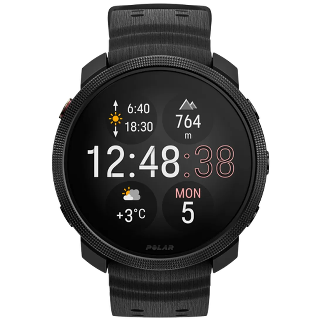 Polar Polar Vantage M3 Sporthorloge Zwart - GPS & AMOLED