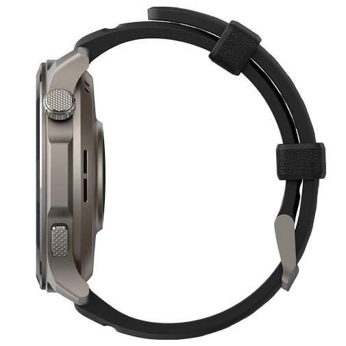 Amazfit Amazfit Balance 2 Smartwatch - Zilver met Zwarte Siliconenband