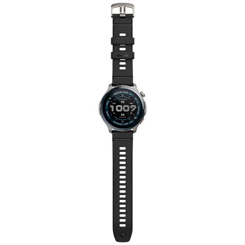 Amazfit Amazfit Balance 2 Smartwatch - Zilver met Zwarte Siliconenband