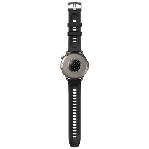 Amazfit Amazfit Balance 2 Smartwatch - Zilver met Zwarte Siliconenband