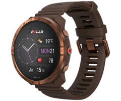 Polar Polar Grit X2 Sporthorloge Bruin - Siliconen Band S/L