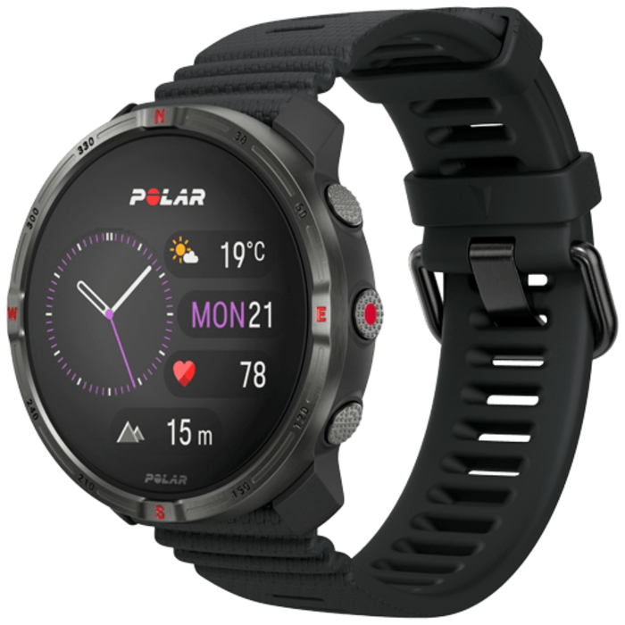 Polar Polar Grit X2 Outdoor Smartwatch Zwart (S/L)