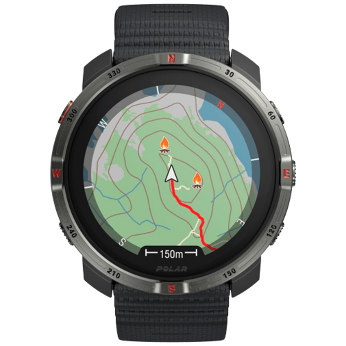 Polar Polar Grit X2 Outdoor Smartwatch Zwart (S/L)