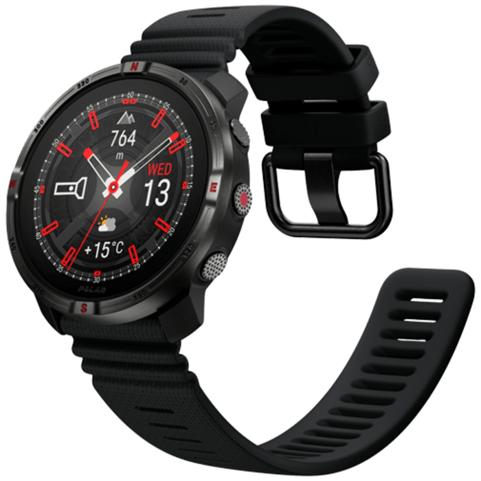 Polar Polar Grit X2 Outdoor Smartwatch Zwart (S/L)