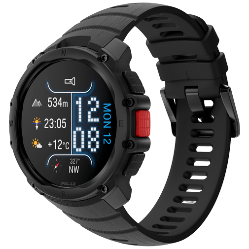 Polar Polar Street X Horlogeband Zwart
