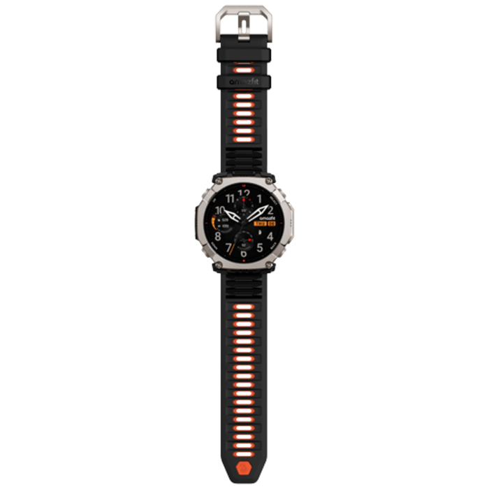 Amazfit Amazfit T-Rex Ultra 2 Smartwatch - Titanium Zwart