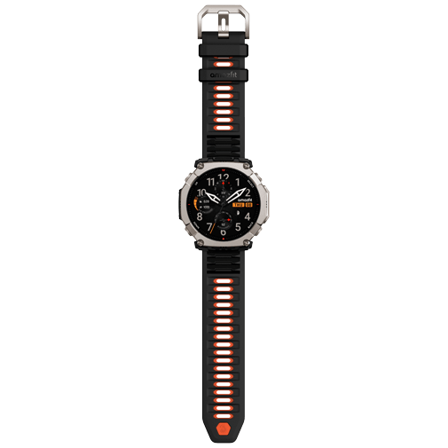 Amazfit Amazfit T-Rex Ultra 2 Smartwatch - Titanium Zwart