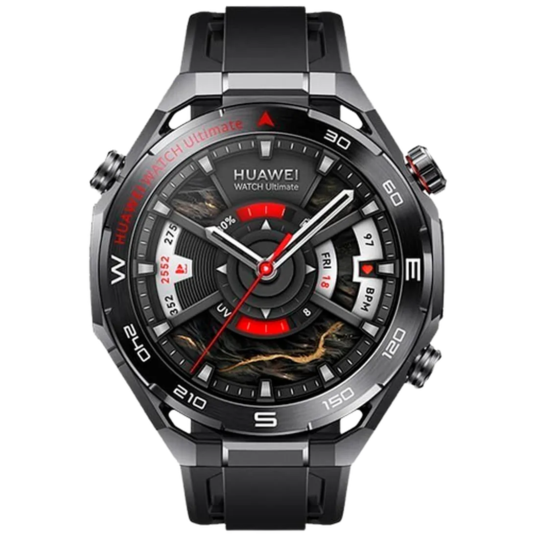 Huawei Huawei Watch Ultimate 2 Smartwatch - Zwart
