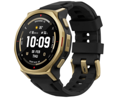 Amazfit Amazfit T-Rex 3 Pro 44mm Smartwatch - Goud met Zwarte Band