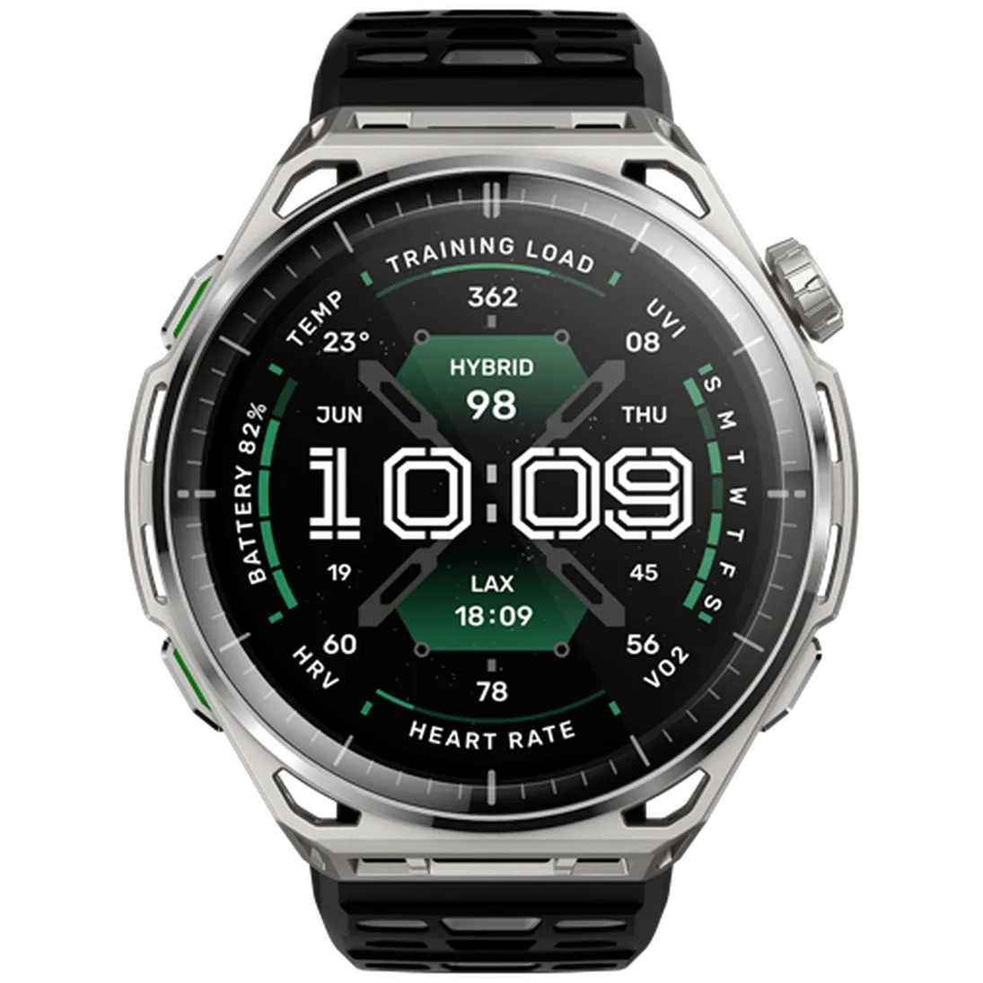 Amazfit Amazfit Balance 3 Smartwatch - 51mm Zilver / Zwart