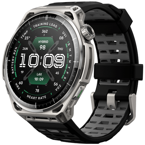 Amazfit Amazfit Balance 3 Smartwatch - 51mm Zilver / Zwart
