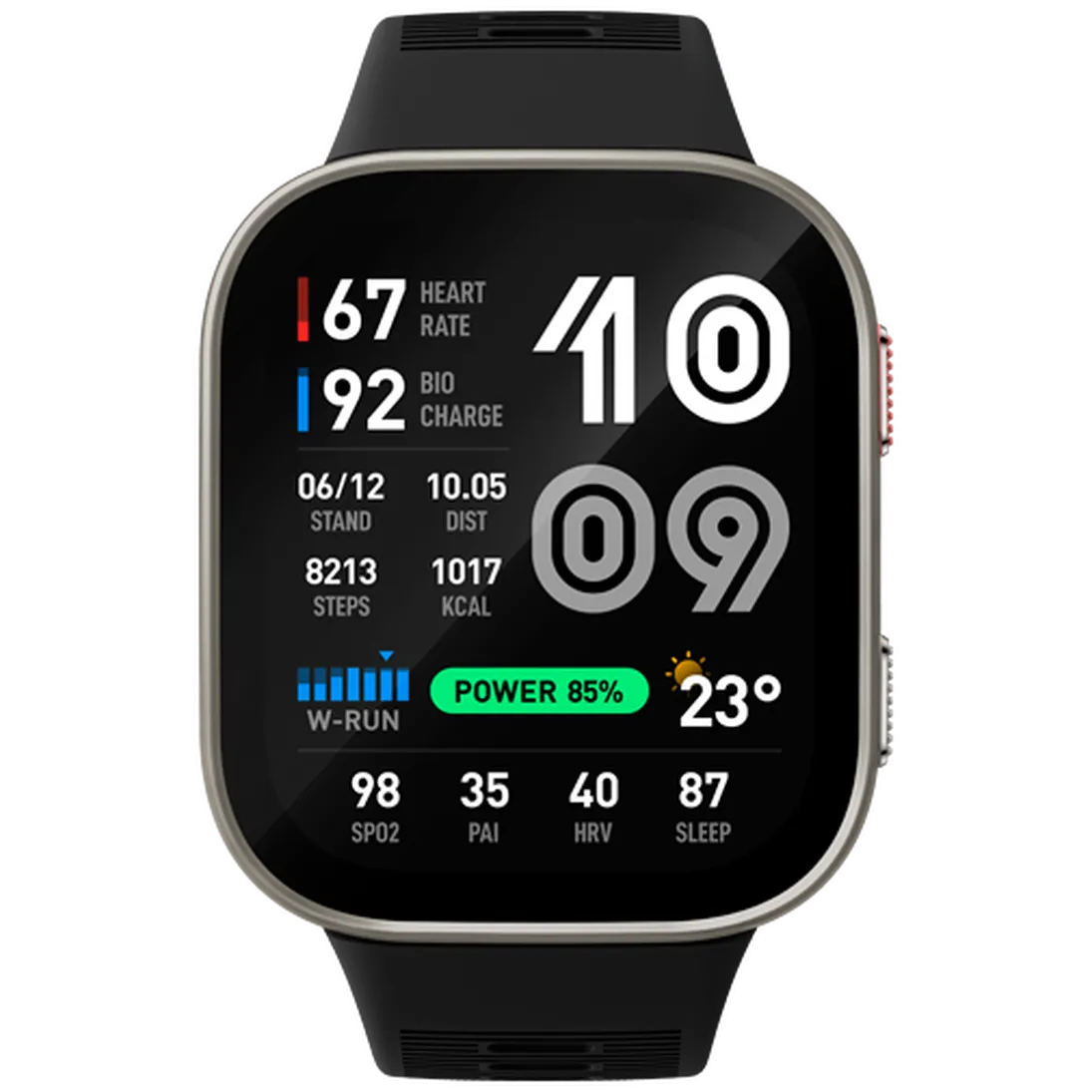 Amazfit Amazfit Bip Max Smartwatch - Zilver
