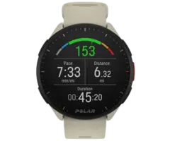Polar Polar Pacer Hardloophorloge met GPS - Wit