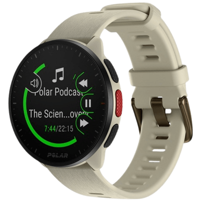 Polar Polar Pacer Hardloophorloge met GPS - Wit