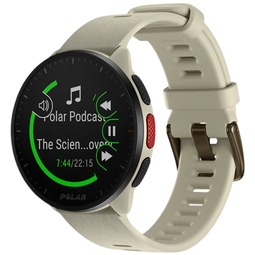 Polar Polar Pacer Hardloophorloge met GPS - Wit