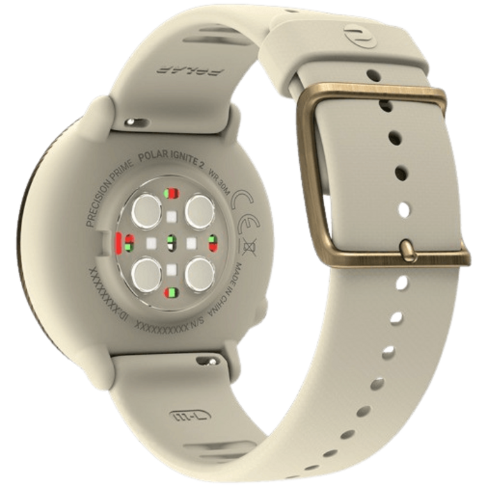 Polar Polar Ignite 2 Fitness Smartwatch - Goud Beige (S-L)
