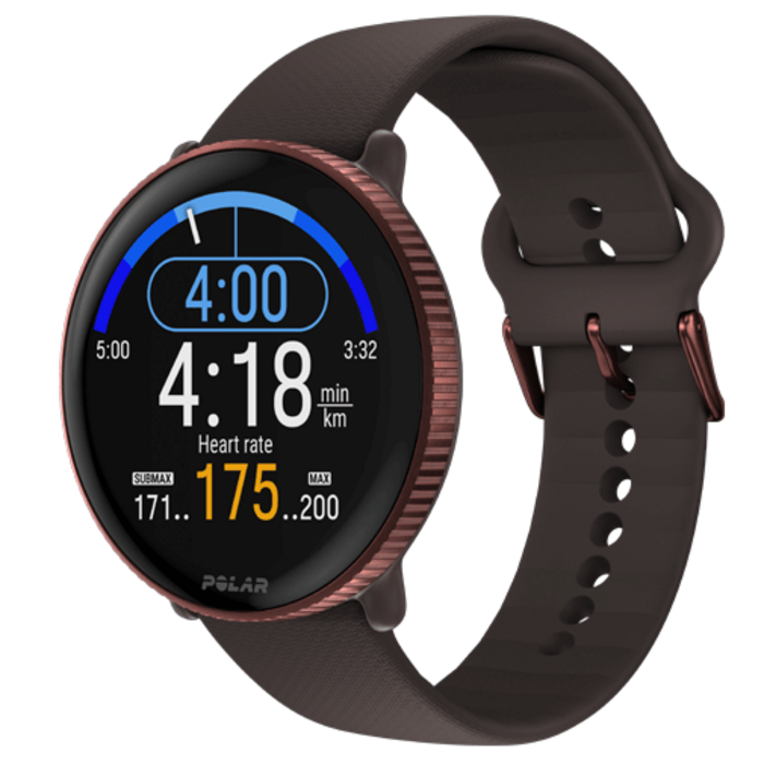 Polar Polar Ignite 3 Smartwatch - Bruin Koper (S-L)