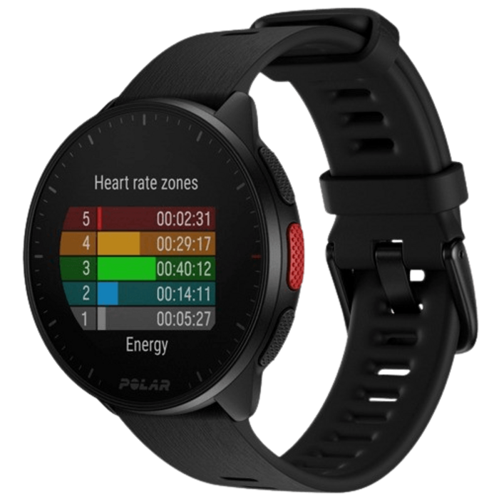 Polar Polar Pacer GPS Hardloophorloge - Zwart