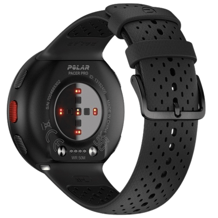 Polar Polar Pacer Pro GPS Hardloophorloge - Zwart