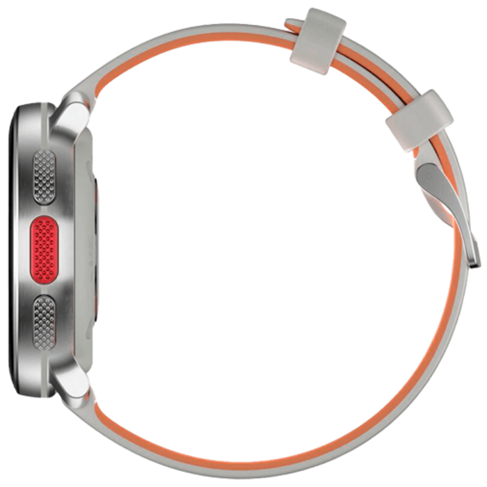 Polar Polar Vantage V3 Sporthorloge - Zilver met Witte Siliconenband