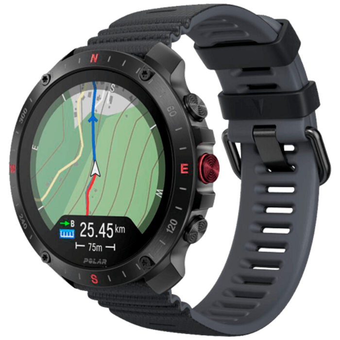 Polar Polar Grit X2 Pro Outdoor Sporthorloge Zwart S-L