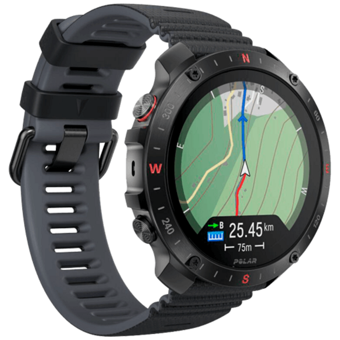 Polar Polar Grit X2 Pro Outdoor Sporthorloge Zwart S-L