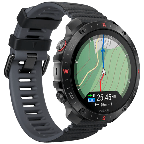 Polar Polar Grit X2 Pro Outdoor Sporthorloge Zwart S-L