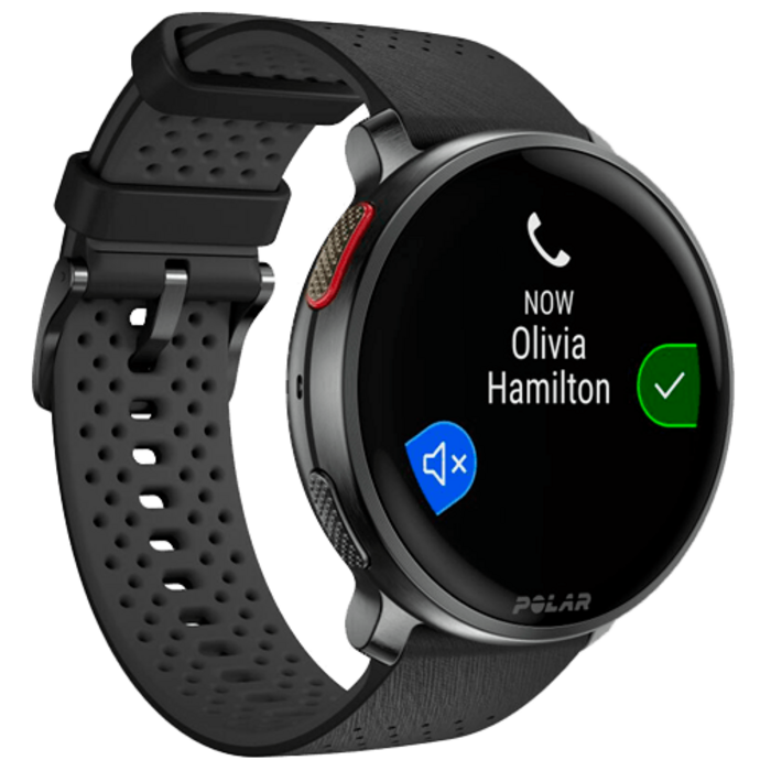 Polar Polar Vantage V3 Sporthorloge - Zwart met Siliconenband