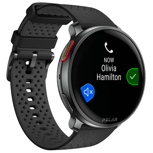 Polar Polar Vantage V3 Sporthorloge - Zwart met Siliconenband