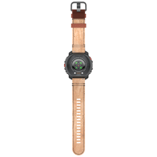 Polar Polar Grit X2 Pro Titan Outdoor Smartwatch Zwart M/L (Leer & Siliconen Band)