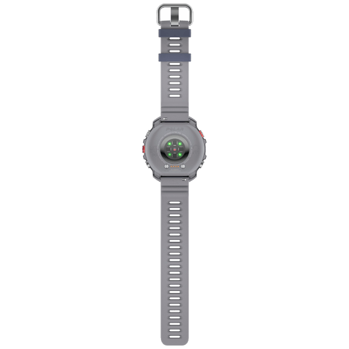 Polar Polar Grit X2 Pro Smartwatch Zilver S-L - Grijze Band