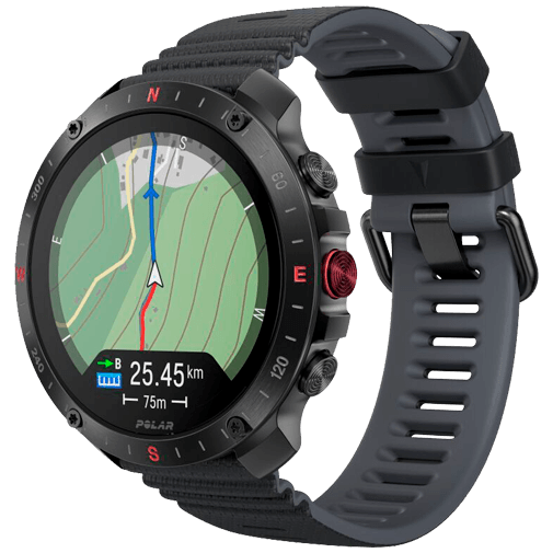 Polar Polar Grit X2 Pro Smartwatch Zwart S-L + H10 Borstband