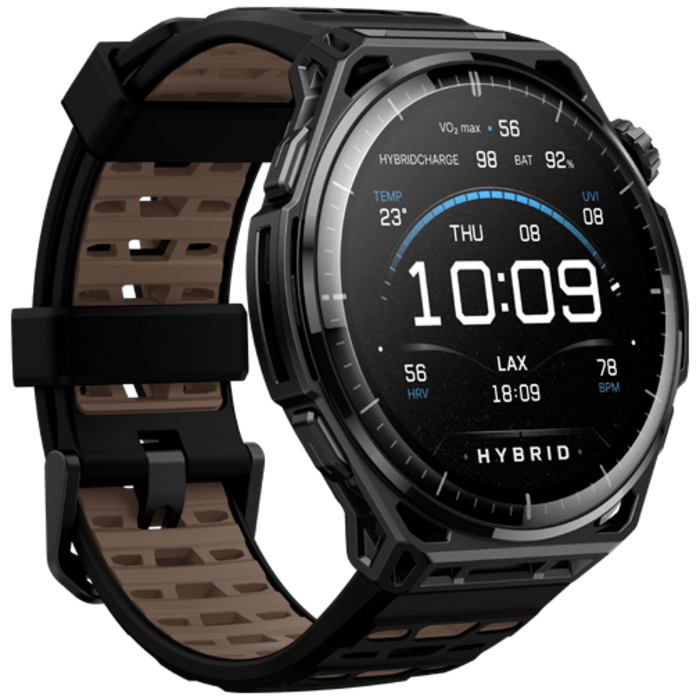 Amazfit Amazfit Balance 3 Smartwatch - Titanium Donkergrijs (51mm)