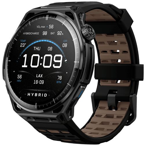 Amazfit Amazfit Balance 3 Smartwatch - Titanium Donkergrijs (51mm), foto 4 van 6