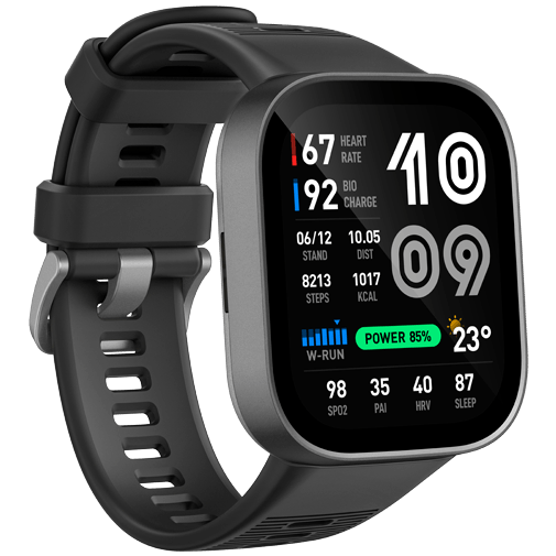 Amazfit Amazfit Bip Max Smartwatch - 2,07" AMOLED - GPS - Carbon Gray