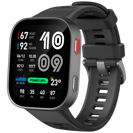 Amazfit Amazfit Bip Max Smartwatch - 2,07" AMOLED - GPS - Carbon Gray