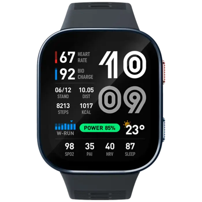 Amazfit Amazfit Bip Max Smartwatch - 2.07 inch AMOLED - GPS - Donkerblauw