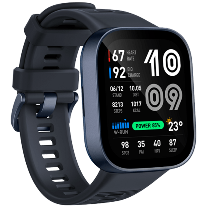 Amazfit Amazfit Bip Max Smartwatch - 2.07 inch AMOLED - GPS - Donkerblauw