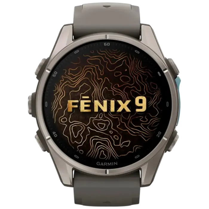 Garmin Garmin Fenix 9 43mm Titanium Smartwatch - Saffierglas