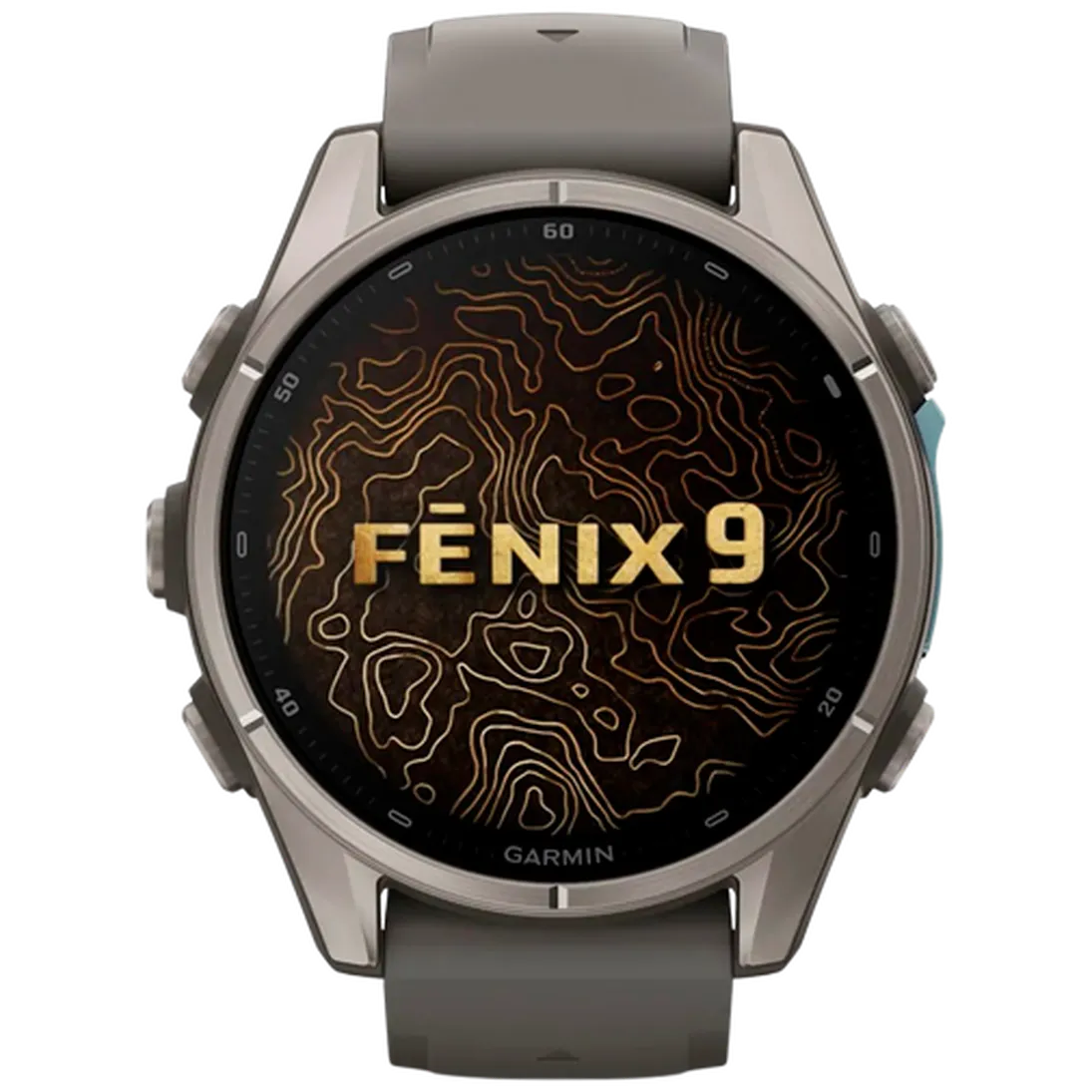 Garmin Garmin Fenix 9 43mm Titanium Smartwatch - Saffierglas