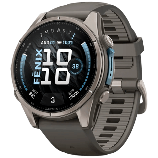 Garmin Garmin Fenix 9 43mm Titanium Smartwatch - Saffierglas